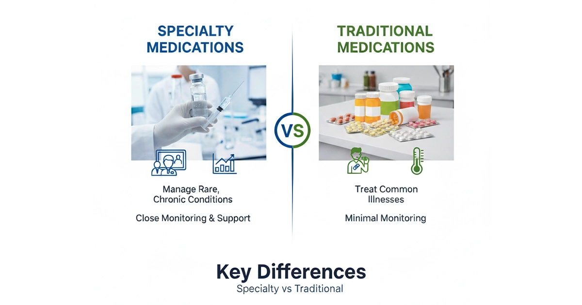 Specialty Medications Vs Traditional Medications